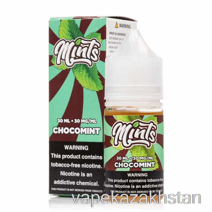 Vape Smoke Chocomint Salts - Mints Vape Co - 30mL 50mg